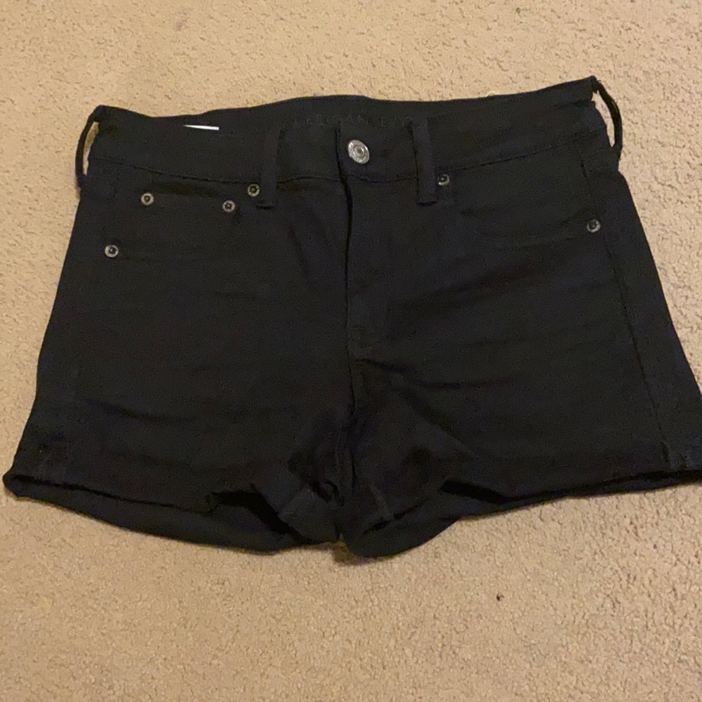Black American Eagle Shorts